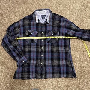 Vintage Finalist Wool Nylon Winter-Weight Flannel Shirt
